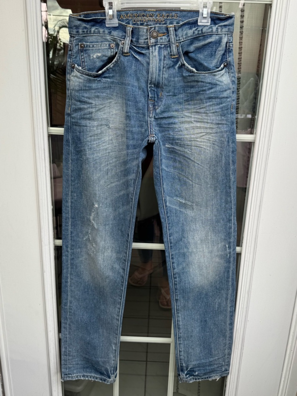 X😻American Eagle Outfitters Light Blue Original Taper Jeans